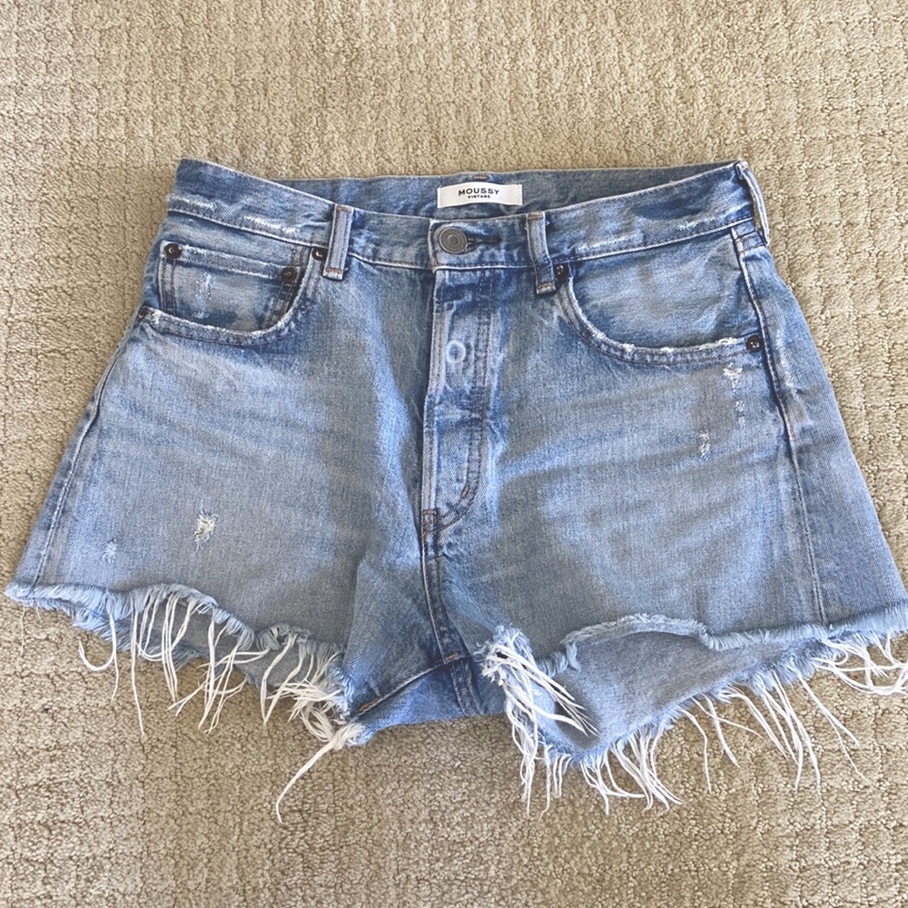 Moussy vintage Matthew denim jean shorts 27